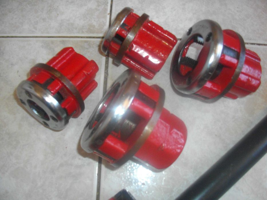 Немска Профи Ръчна Винтонарезка-Винторезка с 5 Глави-3/8-1 1/4-Type 62