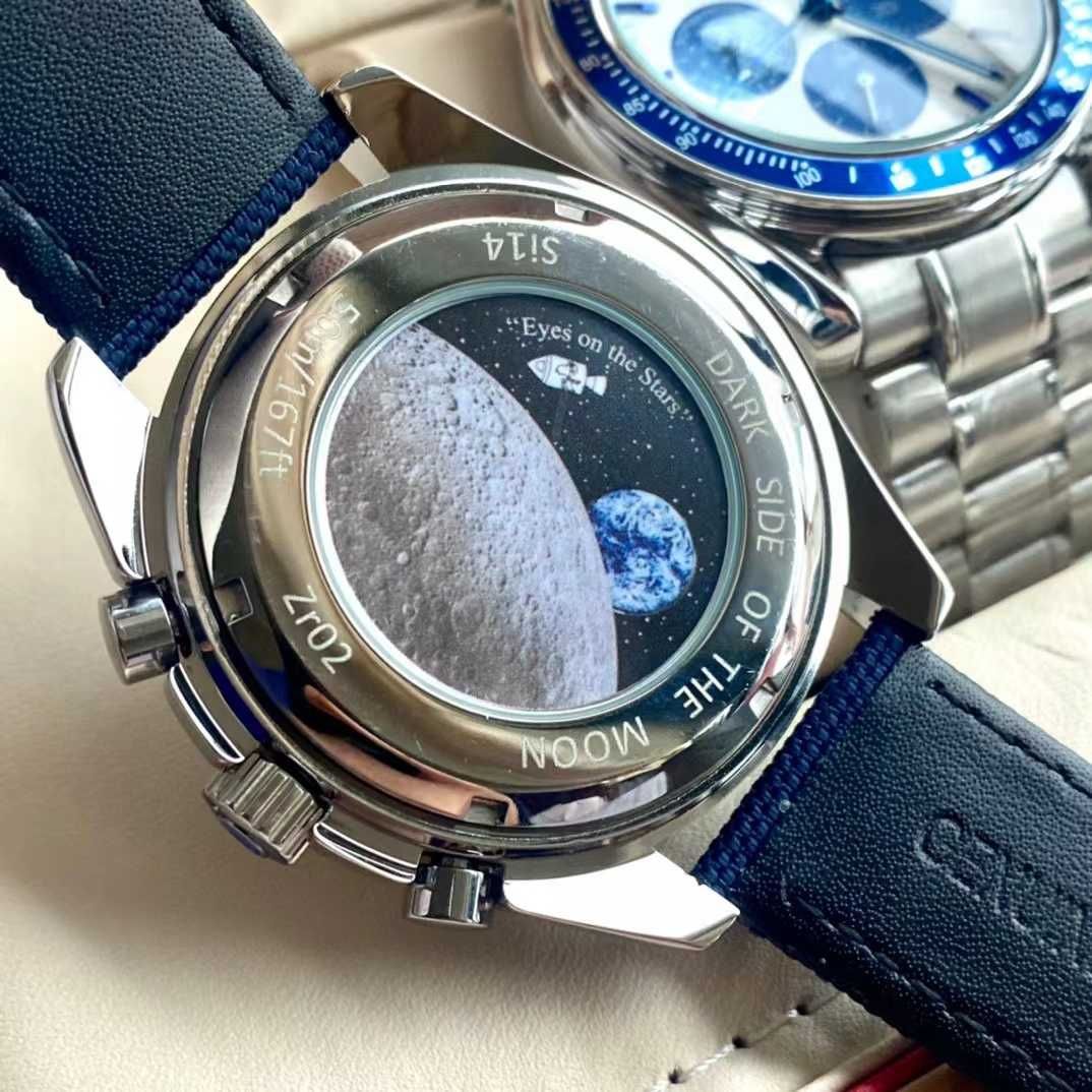 Ceas pentru bărbați OMEGA Speedmaster Silver Snoopy Quartz