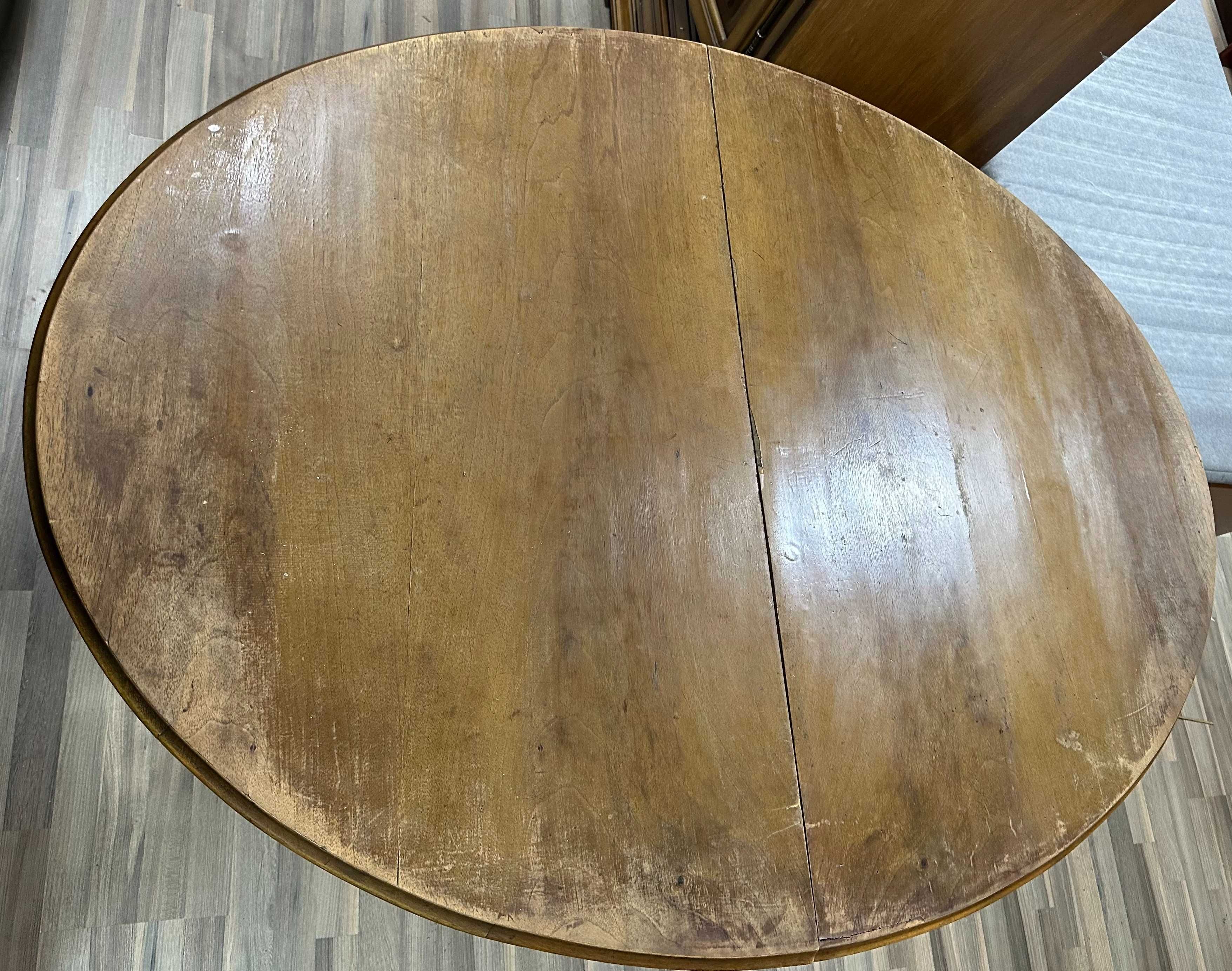 Masa Vintage din lemn masiv; Masa cu blat 158x120