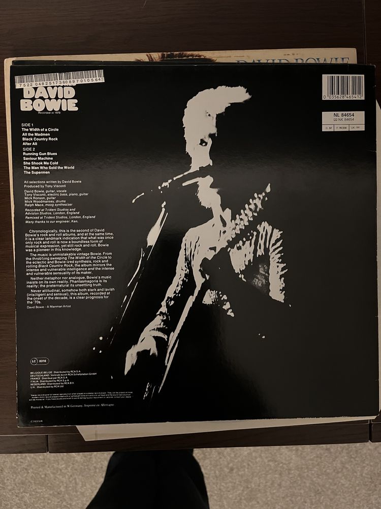 3 discuri vinil David Bowie