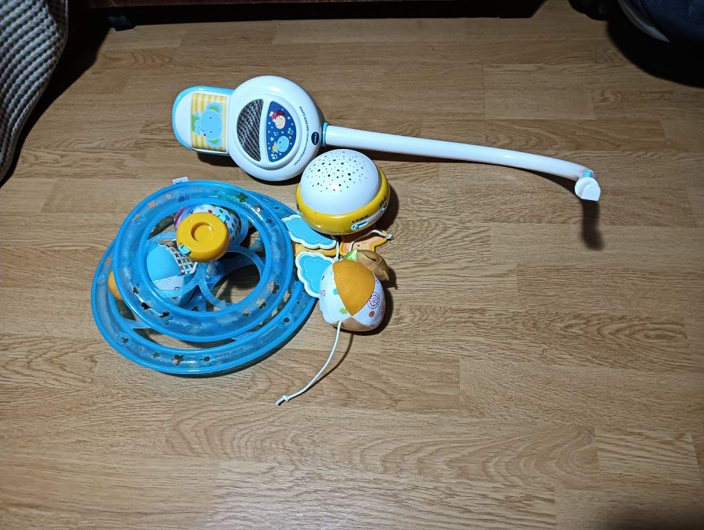 Jucarie pentru carucior si patut Vtech, Noapte buna bebe