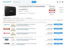 SSD portabil, Crucial, X10 Pro, 1TB - USB 3.2 Gen 2 –nou sigilat