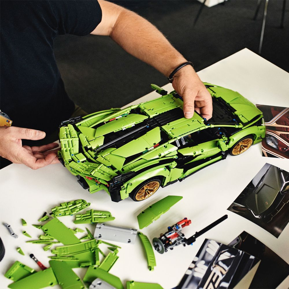 Конструктор Lego Lamborghini Sian | 3696 деталей | Модель суперкара