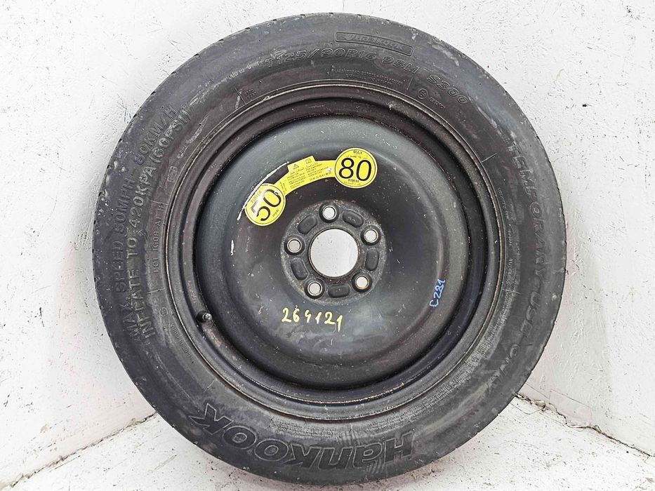 Roata rezerva Ford Mondeo 4 Turnier [Fabr 2007-2015] 5X108 | R16 | T12