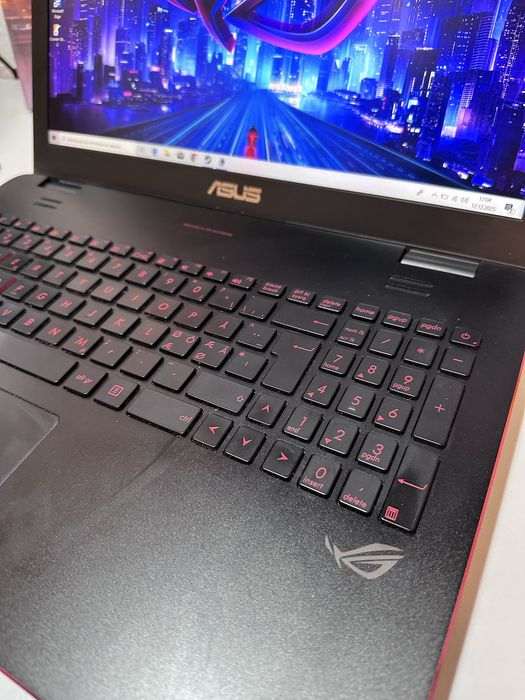 Laptop gaming jocuri Asus Rog I7 16gb SSD Nvidia CS Go Gta V Fornite