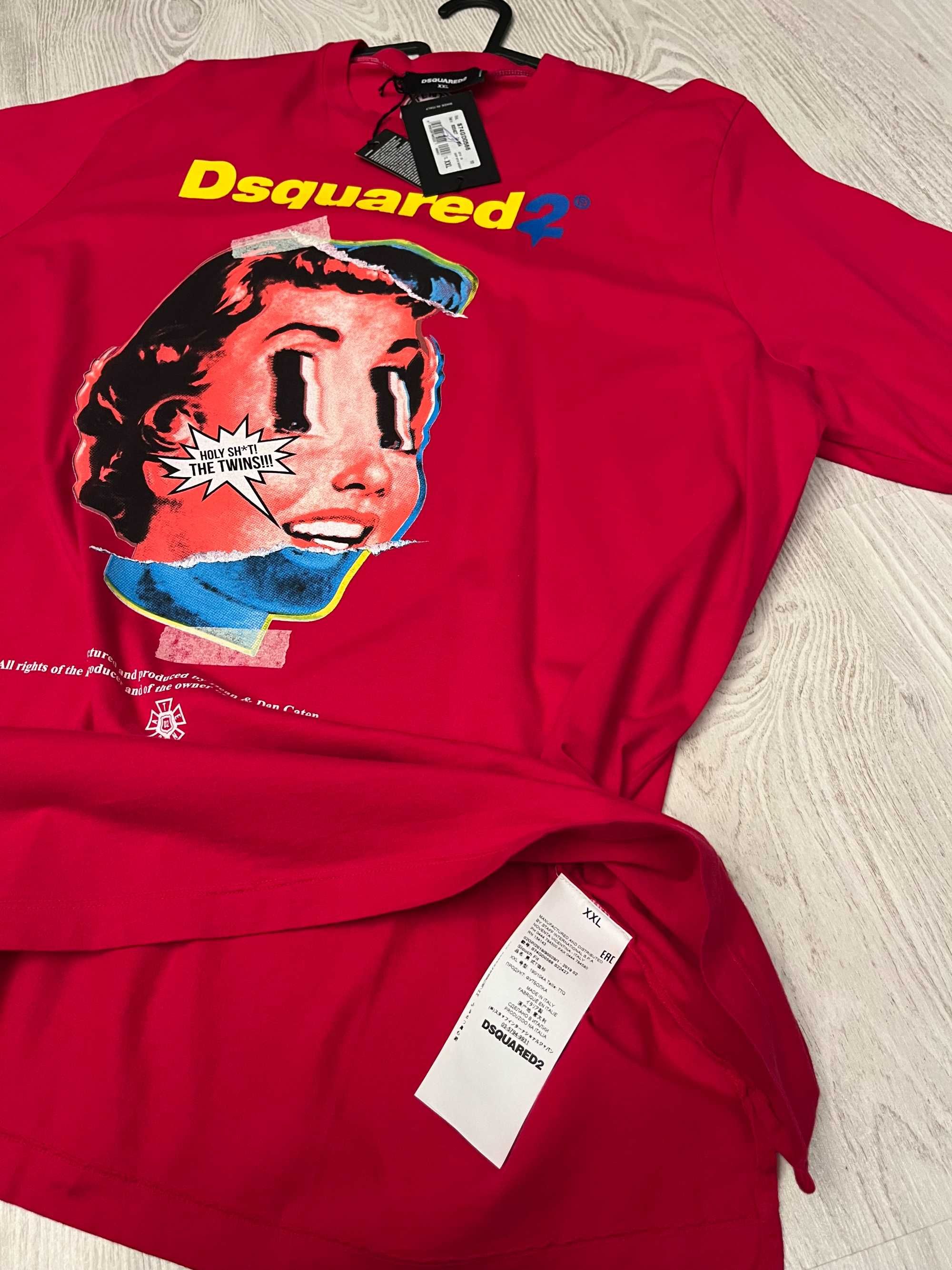 Dsquared2 tricou XXL, original, retail 325 euro