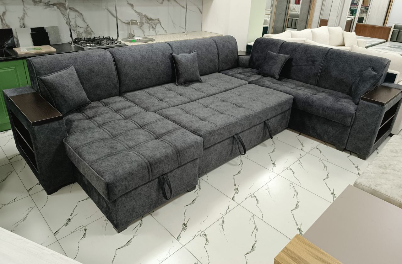 Вместительный, комфортный Диван 
 п- образный диван
