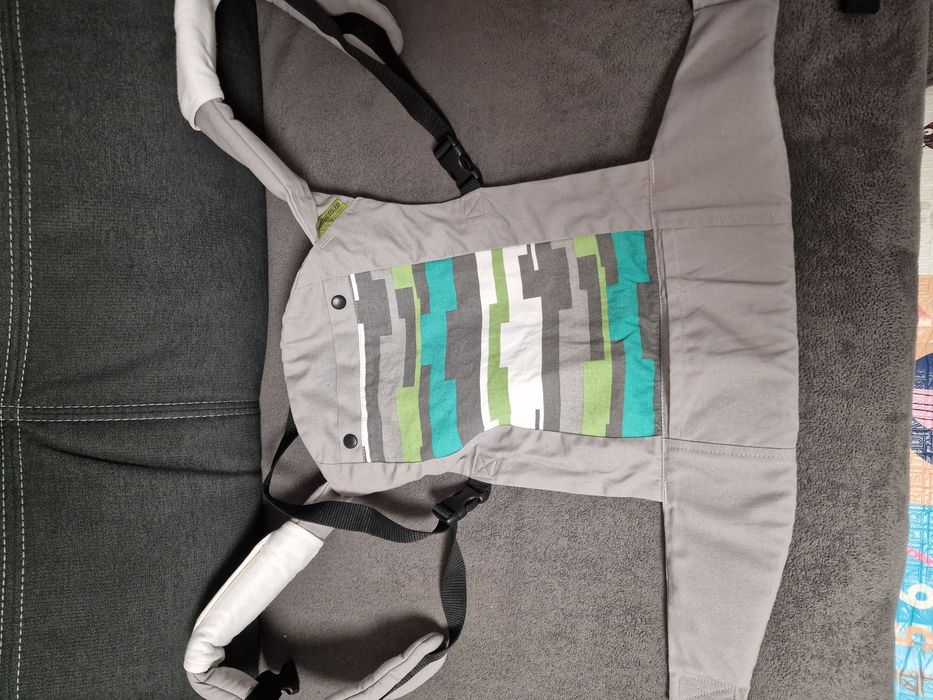 Marsupiu Wunderkid Easy 2in1, Gri