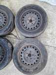 Jante tabla 5x112 195/65 R15 plus cauciucuri iarna