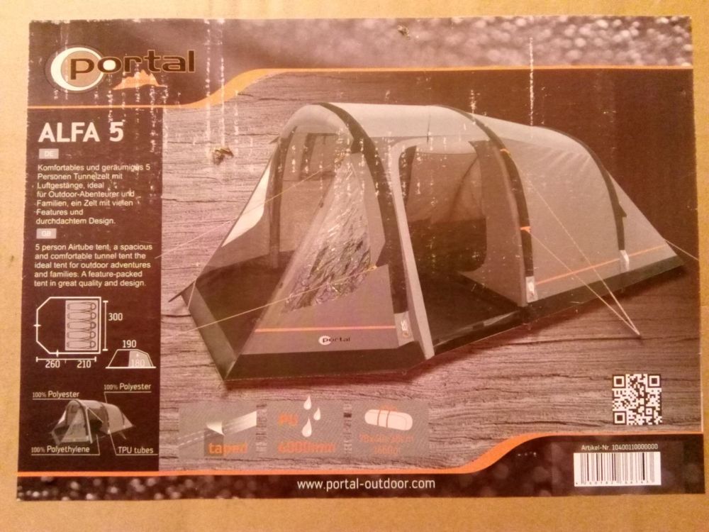Палатка “Portal Outdoor Alfa 5”