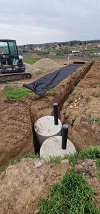 Изграждане на септични ями и канализация