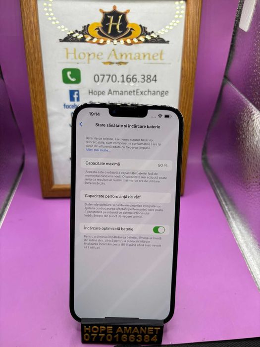 HOPE AMANET P2-Iphone 13 pro max 128 GB/90% BAT