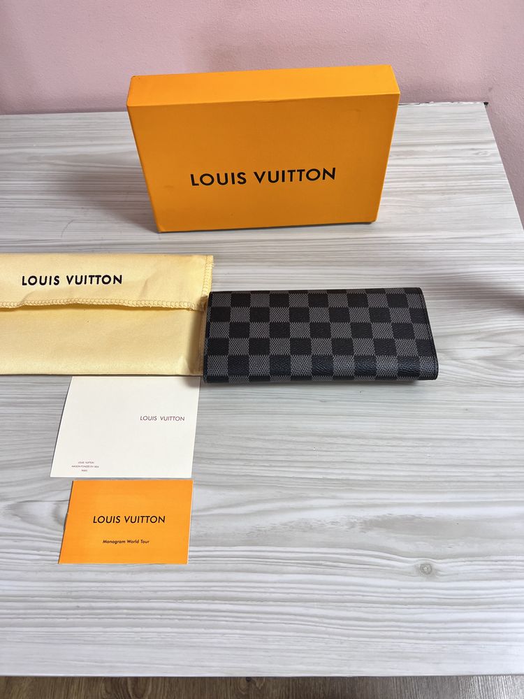 Portofel Louis Vuitton 2 Piese Cutie inclusa Full box