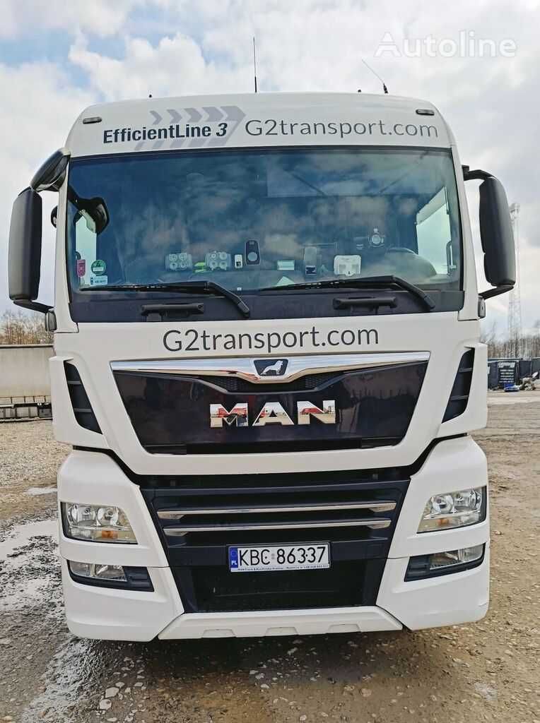 MAN TGX 26.460 XLX + прицеп штора