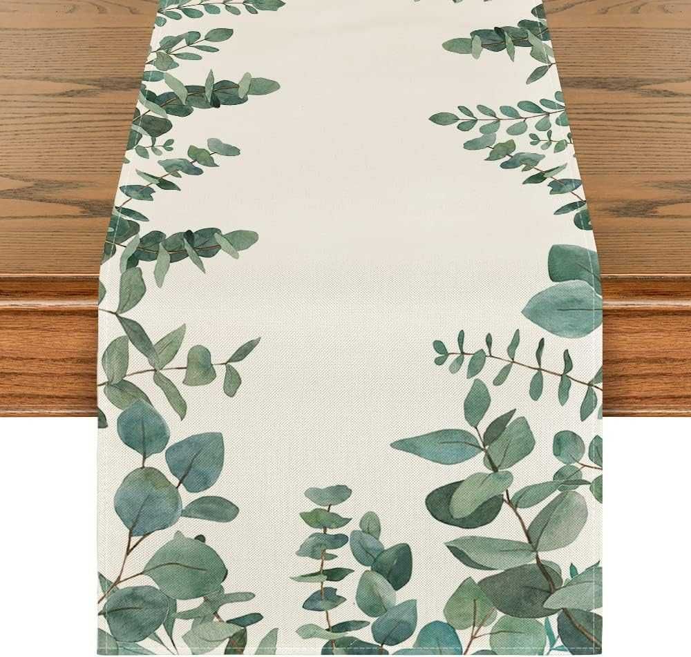 Artoid Mode Eucalyptus Раннер, покривка за маса, декорация за кухня