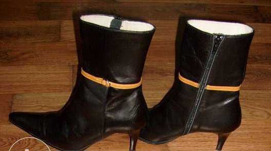 Естествена кожа ботуши Euro Donna 38 номер