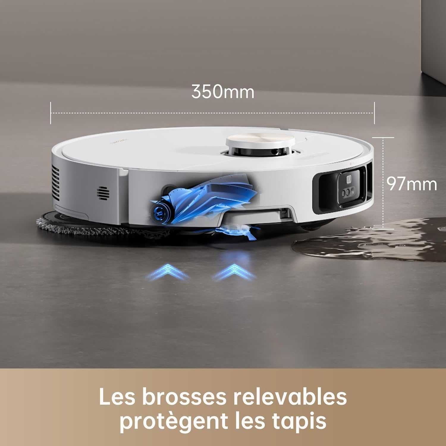 Прахосмукачка робот Dreame X40 Ultra 12.000Pa със станция All-in-one