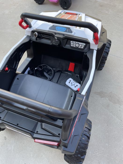 Masinuta electrica pentru copii Nichiduta Off Road 003 White 78W