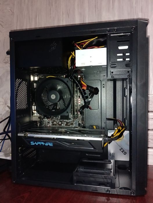 Компьютер i5 8500/16gb ddr4/rx 470/ssd 512gb