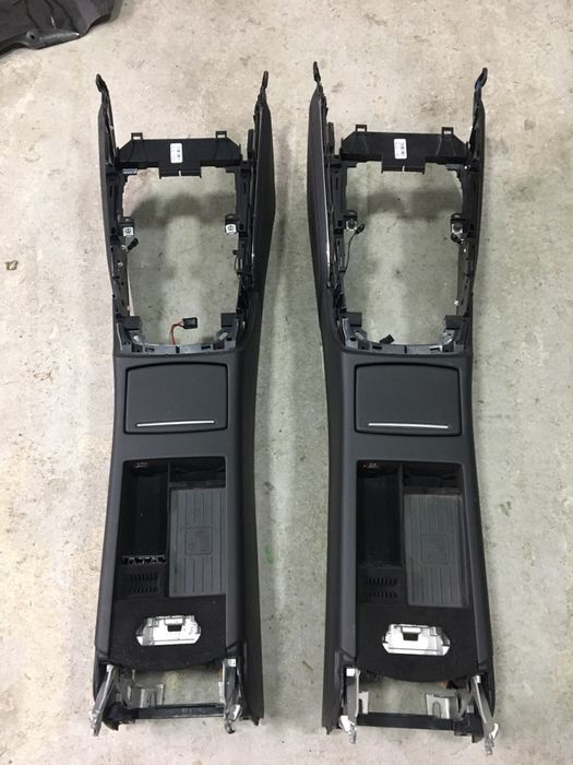 Consola centrala audi a6 4g c7/ cotiera/ incarcator wifi/wirless