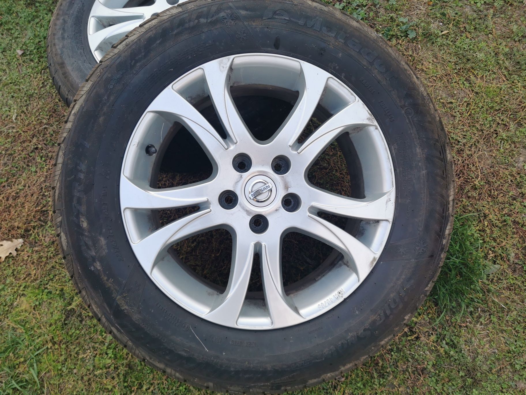 Джанти nissan 17" оригинални без забележка