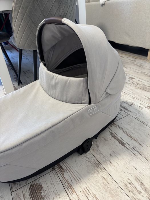 Кош за новородено Cybex cot S lux, lava grey