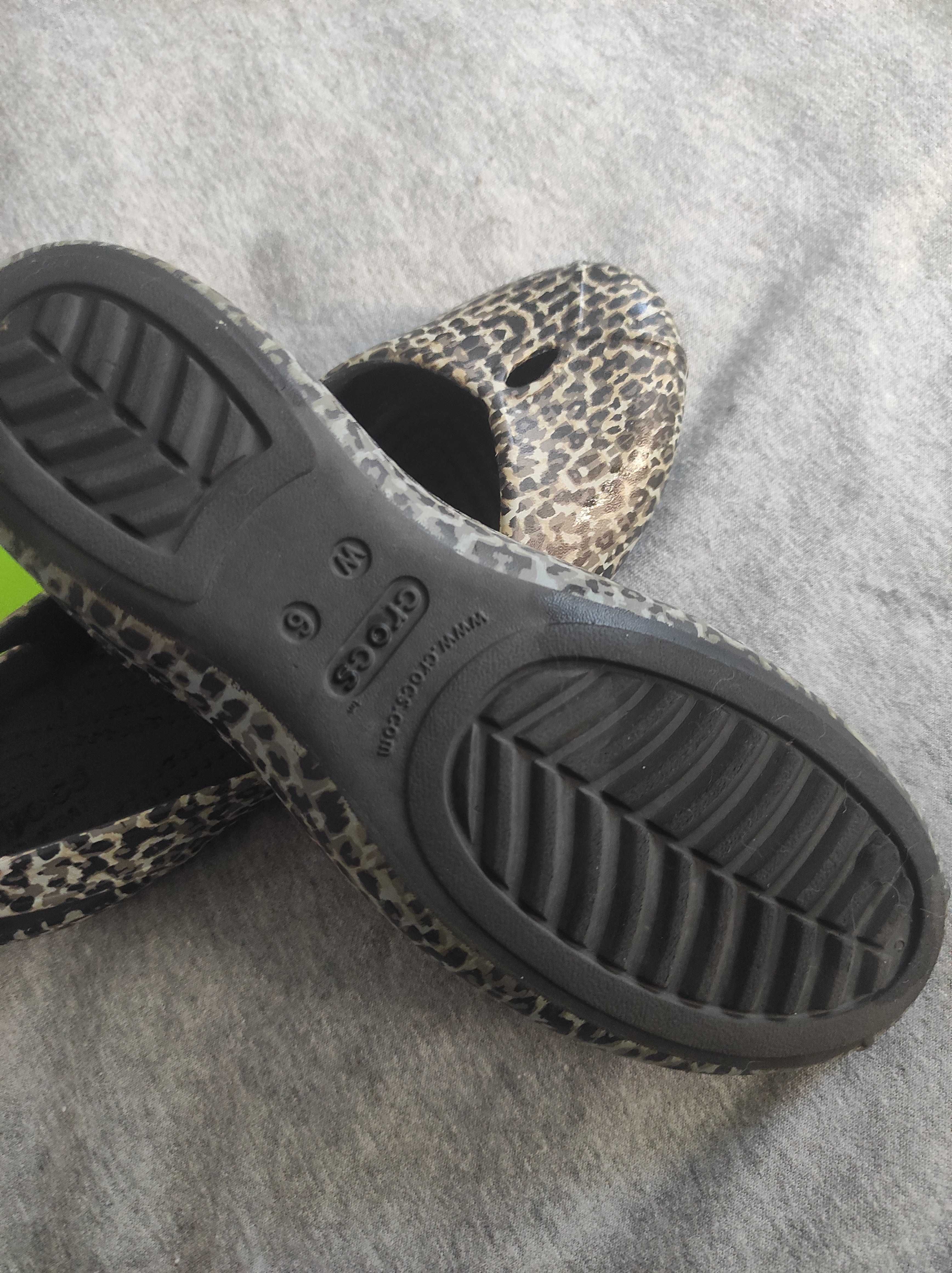 Crocs Balerini leopard w6 mărime 36-37