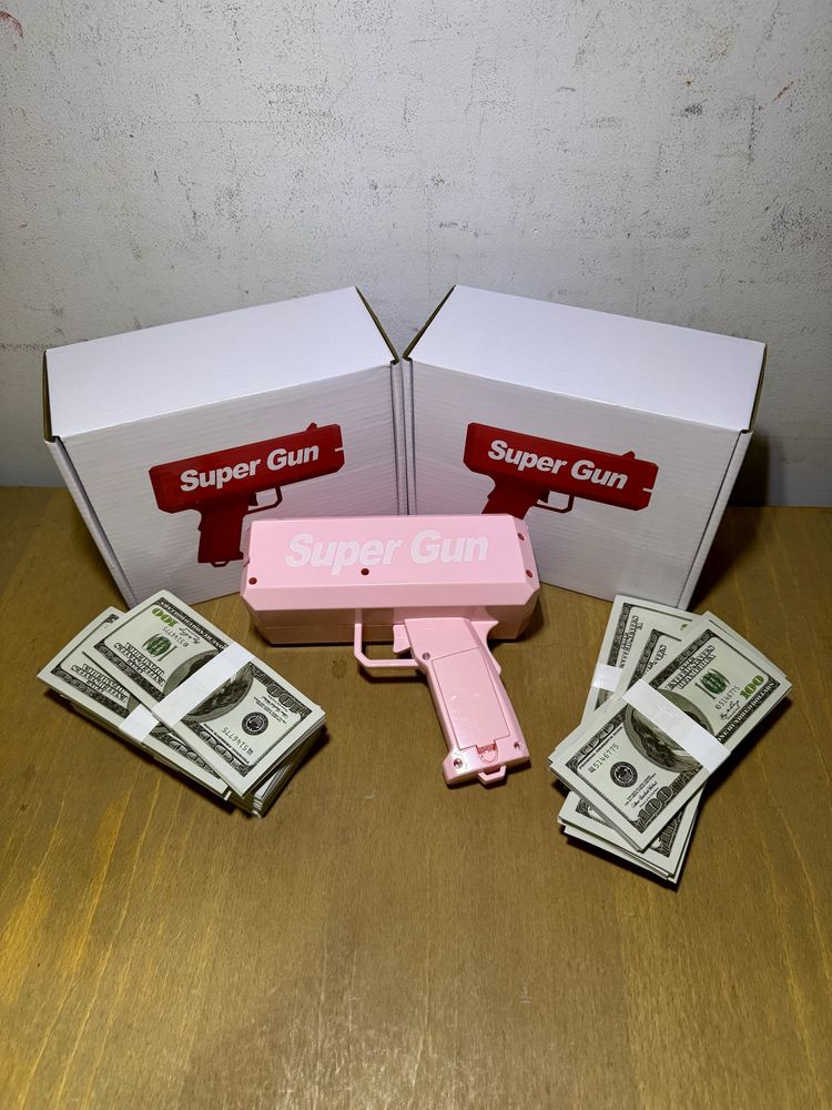 Пистолет за банкноти - money gun
