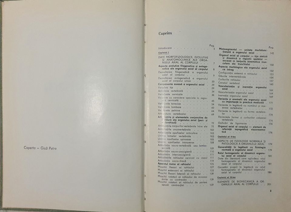 N. Diaconescu - Coloana vertebrala