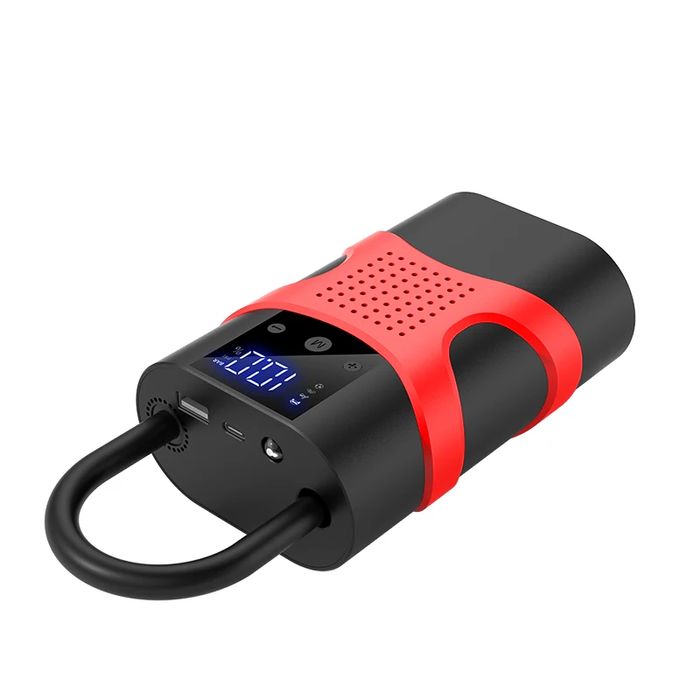 Starter auto portabil, 12000mAh pornire auto,  powerbank, compresor