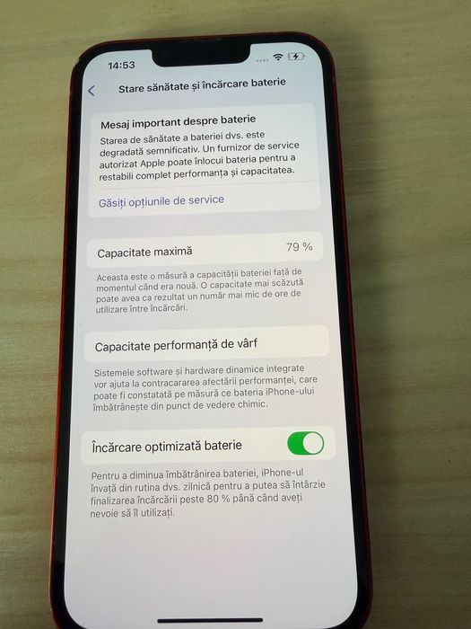 iphone 13 product red, perfect functional