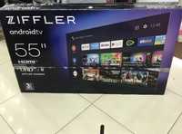 Продаётся телевизор " ZIFFLER " смарт, диагональ 55, новый.