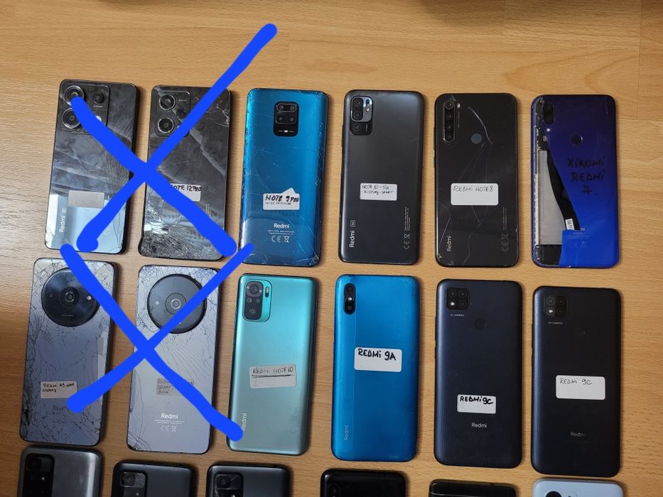 Lot telefoane de piese redmi