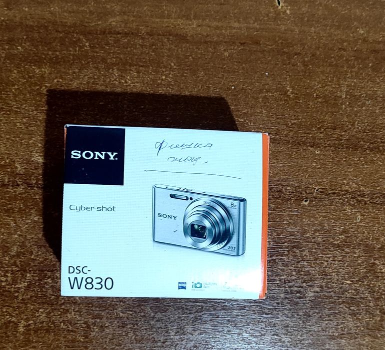 Фотоаппарат Sony Cyber-shot DSC-W830 — новый