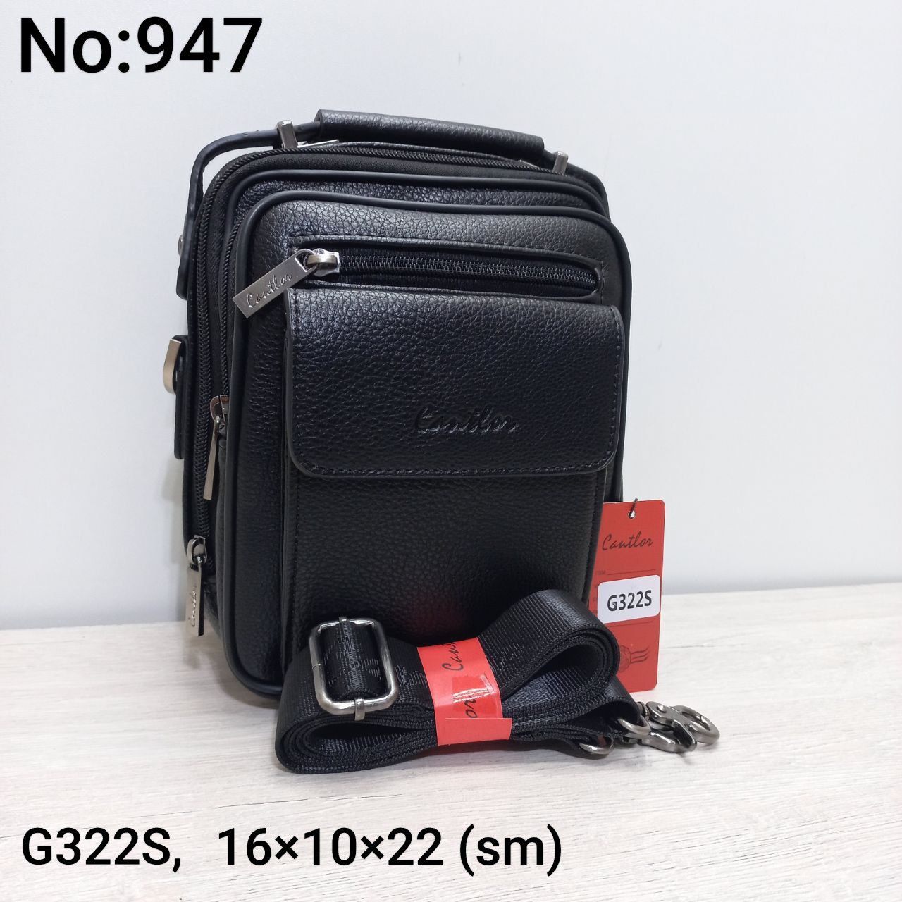 Мужской кошелек барсетка сумка Cantlor G317S-5 No:664