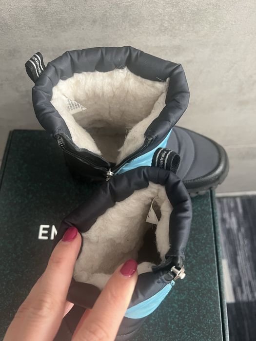 Детски непромокаеми зимни ботуши Emu Australia с естествена вълна 27