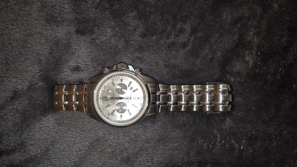 Ceas Jacques Lemans Chronograph Quartz – otel inox, 20 ATM, stare buna