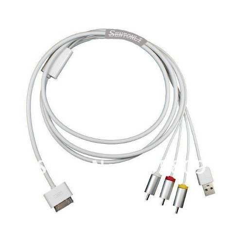 Кабель Apple Dock Connector 30-pin => Composite AV + USB. Новый