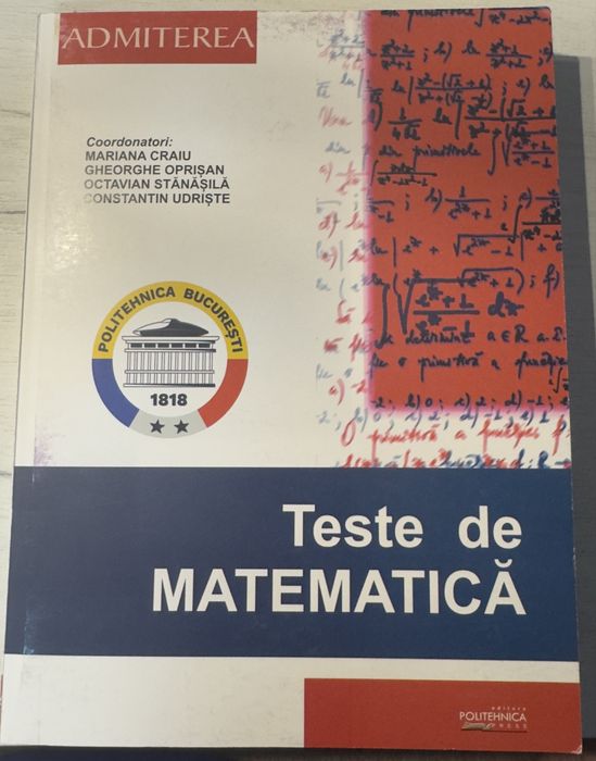 Culegere admitere matematica UPB 2024