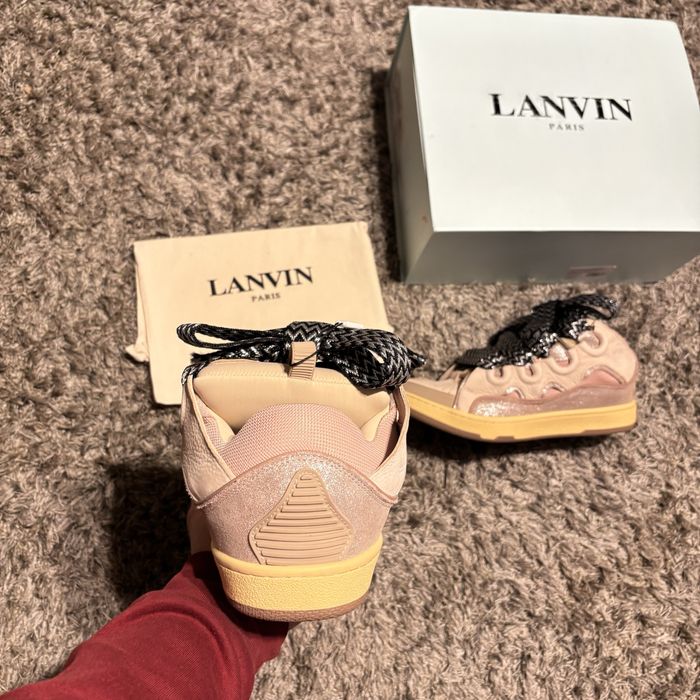 Adidasi Lanvin Curb pink 43