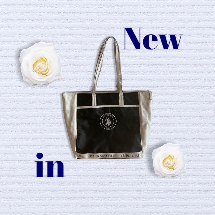 U.S.POLO ASSN Perforated Nylon Tote