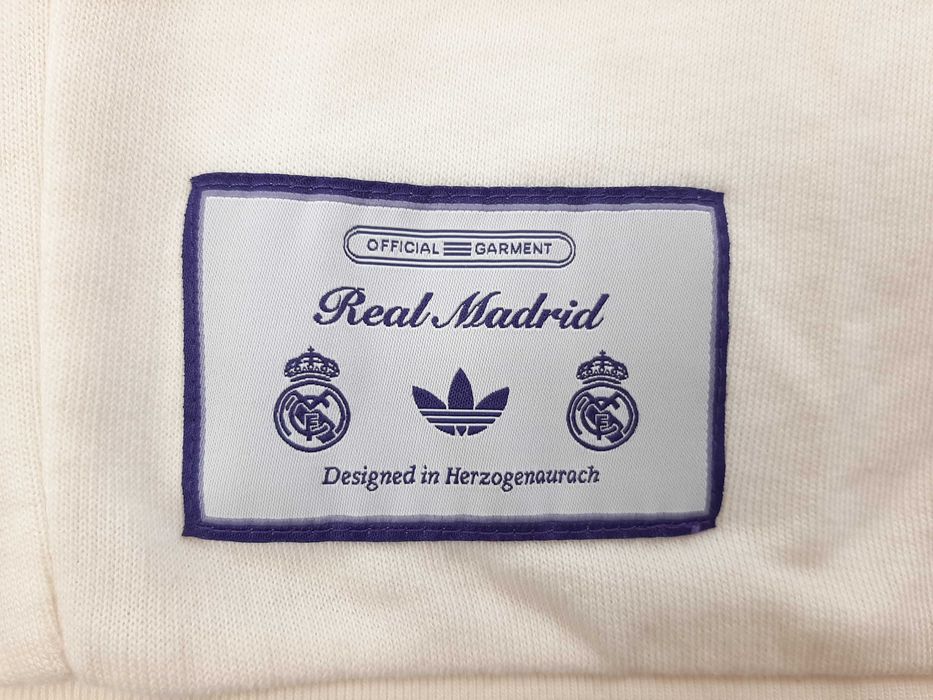 Adidas Real Madrid Terrace Icons - Оригинална мъжка блуза размер XL