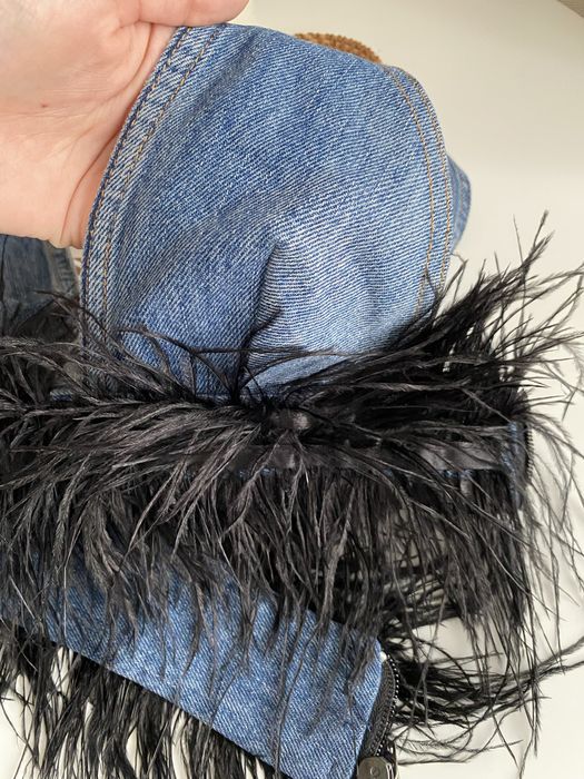 Бюстие и блуза с пера