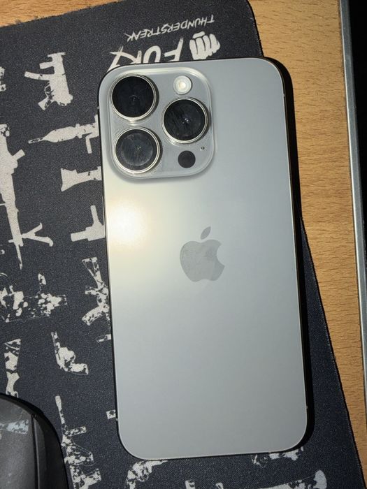 Iphone 15 pro 256gb space gray titanium