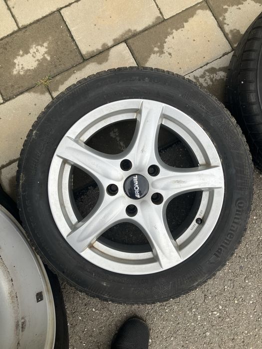 Set jante + cauciucuri R16
