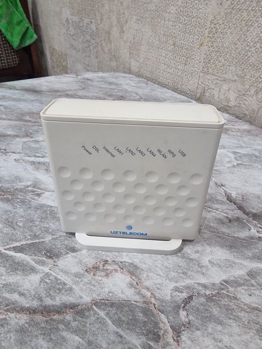 ADSL модем wifi 4-портовый