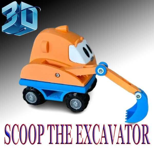 Scoop the Excavator (Leo The TrucK Excavator)