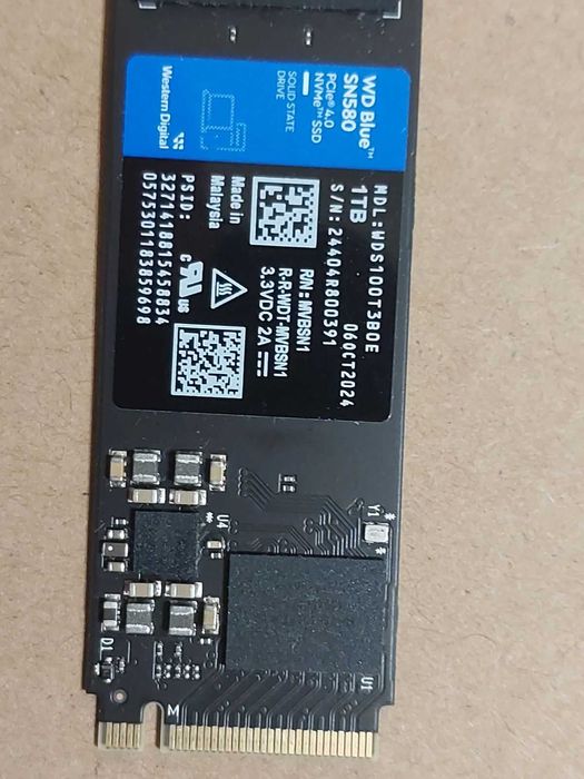 1TB M.2 Nvme - WD SN580