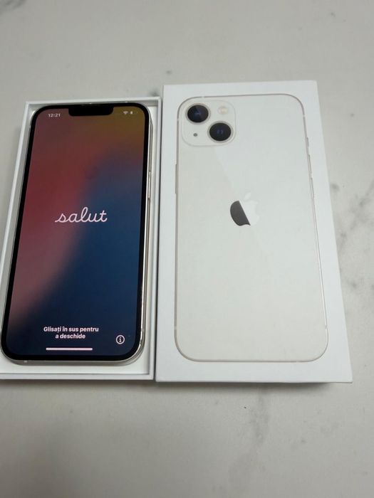 Iphone 13 Starlight 128 GB ALB IMPECABIL
