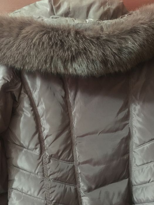 Зимний теплый пуховик
